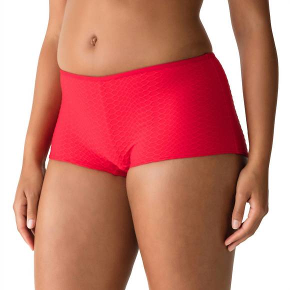NEW PRIMADONNA women's canyon full boxer brief bottom in true red - Picture 2 of 4